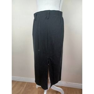 Black Side Slit Skirt